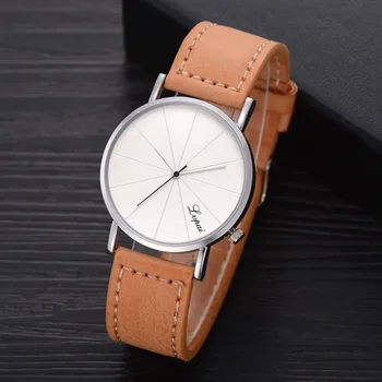 

LVPAI Fashion Men's Leather Belt Analog Sport Quartz Wrist Watch Automatic Watch Luxury Top Brand Relogio Masculino 2020 Gift