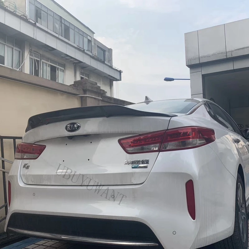 Подходит для Kia K5 Optima ABS/углеродное волокно внешний задний спойлер задний багажник загрузки крыло украшение автомобиля стиль