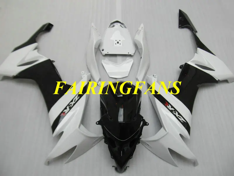 Комплект обтекателей для мотоцикла KAWASAKI Ninja ZX10R 08 09 10 ZX 10R 2008 2009 2010 белый черный