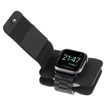 

Smart Watch Portable Charging Holder Stand For Watch Series 1 2 3 4 Silicone Charging Wallet Desktop Charge Station
