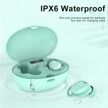 

Mini Colorful TWS Earbuds Touch Control IPX6 Waterproof True Wireless Stereo Headphone Game headset for Android IOS phone