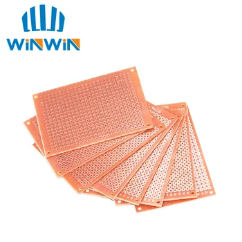 

10pcs new 5x7cm 5*7cm Prototype Paper Copper PCB Universal Experiment Matrix