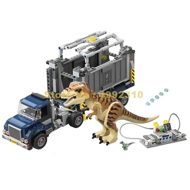39116 631 шт. динозавр Юрского периода indominus rex 2 фигурки 75933 строительные блоки кирпичи игрушки