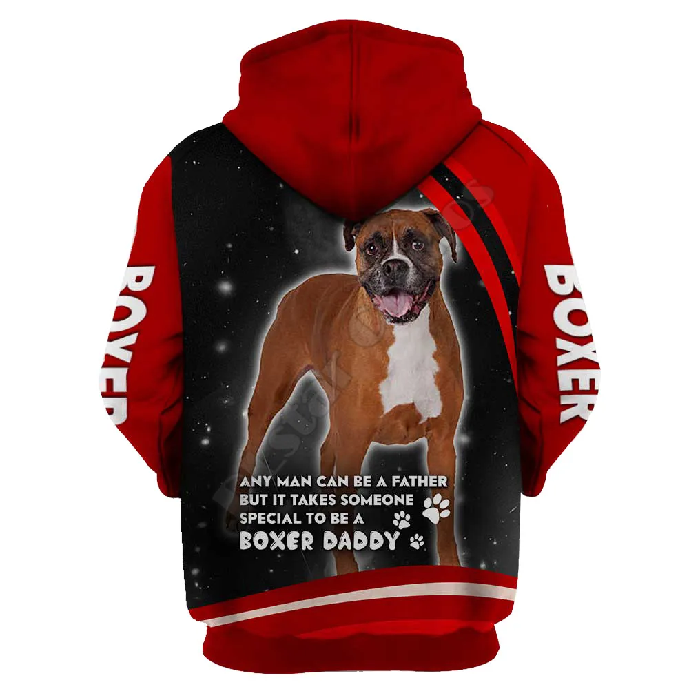 Funny Boxer 3D Printed Hoodies Fashion Pullover Men For Women Sweatshirts Sweater Animal Costumes 01