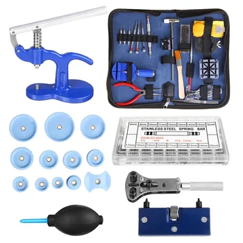 

501Pcs Professional Watch Tools Watch Opener Link Pin Remover Watchmaker Screwdriver Watch Repair Tools Kit Clock Watch Parts