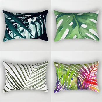 

Decorative Throw Pillows Tropical plants Pillow Cover linen Pillow Cushion Cover Decoration Pillowcase Cushions Home Decor