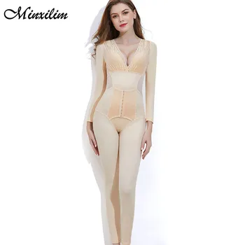 

Minxilim 2020 Women Ultrathin Tummy Control Panties High Waist Slimmer Lace Underwear Body Shaper High Waist Control Shapewear