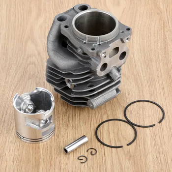 

DRELD 51mm Cylinder Piston Kit with Piston Rings Pin Circlips Fits For Husqvarnaa K750 K760 Chainsaw Engine Garden Power Tools