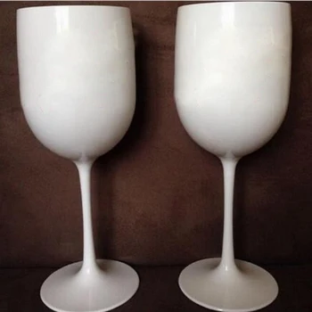 

White Champagne Glass Plastic Champagne Coupes Cocktail Glass Wine Cup Goblet Wine Glass Champagne Flutes For Party