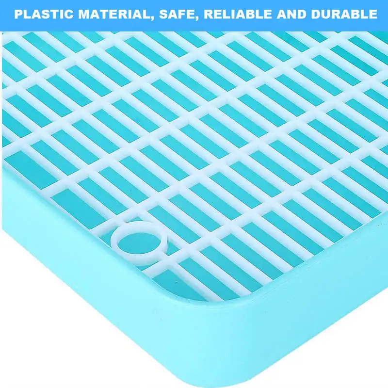 Rabbit Toilet Square Shape Pet Toilet Small Animal Toilet for Rabbit Chinchilla Guinea Pig Cage Hamster Bathroom Small Pet Cage 2