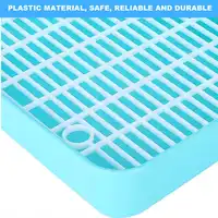 Rabbit Toilet Square Shape Pet Toilet Small Animal Toilet for Rabbit Chinchilla Guinea Pig Cage Hamster Bathroom Small Pet Cage 2