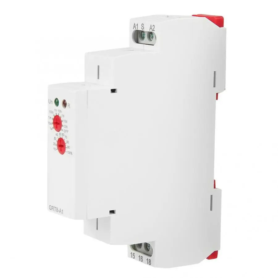 Ethernet реле GRT8-A1 задержки по времени 12V-240V таймера din-рейка Тип на время |