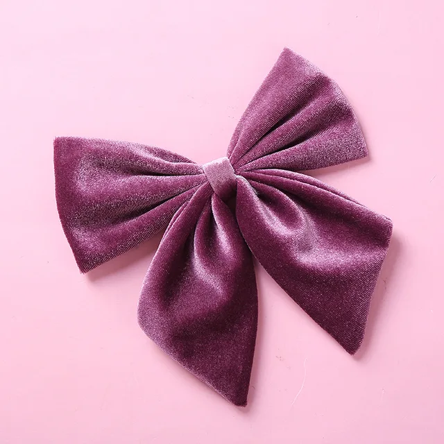 Elegant Chiffon Big Bow Spring Hair Clip Fashion Print Floral Hair Barrette For Women Girls Sweet Hairclip Hair Grip Accessories type g