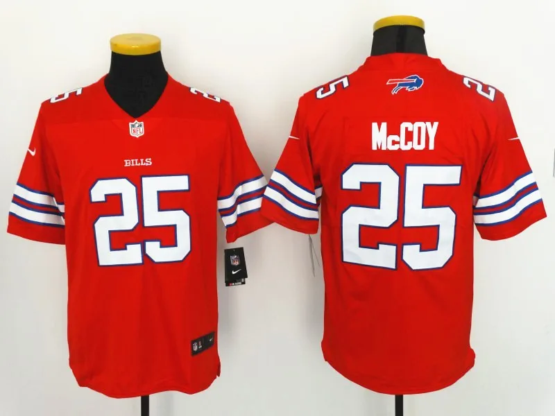 Оранжевый Мужчины Buffalo Josh Allen Tremaine Edmunds Tre'Davious White LeSean McCoy Vapor Untouchable Limited игрок Джерси - Цвет: Оранжевый