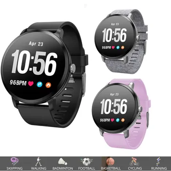 

Smart Watch IP67 Waterproof Tempered Glass Activity Fitness Tracker Heart Rate Monitor Sports Smartwatch for Men Women Wrist