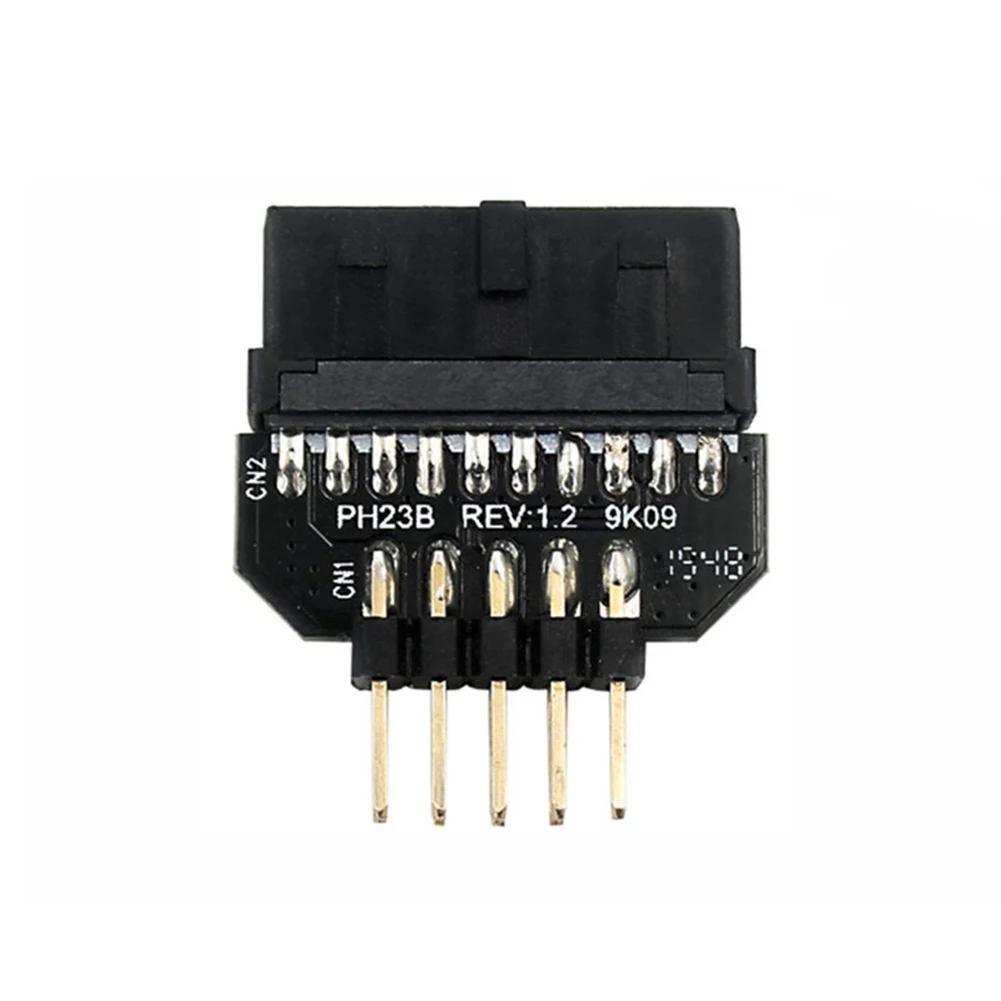 Motherboard USB 2.0 to USB 3.0 Front Panel Plug-in Connector - 19/20pin to 9pin Conversion Adapter Description Image.This Product Can Be Found With The Tag Names USB 30 20Pin to USB 20 9Pin AdapterUSB 30 20Pin Male to USB 20 9Pin Female AdapterUSB 30 20Pin to USB 20 9Pin ConverterMotherboard Front Panel AdapterUSB 30 20Pin Female to USB 20 9Pin Male Adapter