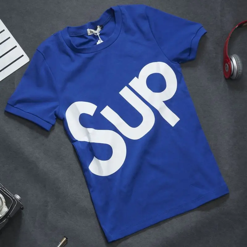 Cotton Letter T-shirt half sleeve man t-summer