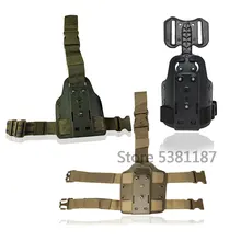Holster de pistolet de chasse tactique, adaptateur de plate-forme, Holster de jambe, pagaie Safariland Colt1911/GL17 M9 USP SigP226