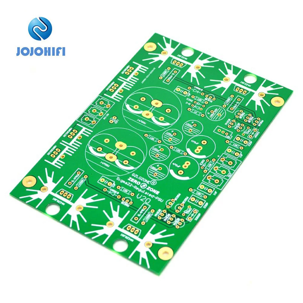 DIY PCB Board for Sigma22 V2.0 Series High Current Version Regulated Servo Power Supply Board for AMP Amplifier Board assembled lt1084 high power linear adjustable regulated dc power supply board hifi linear psu finished board