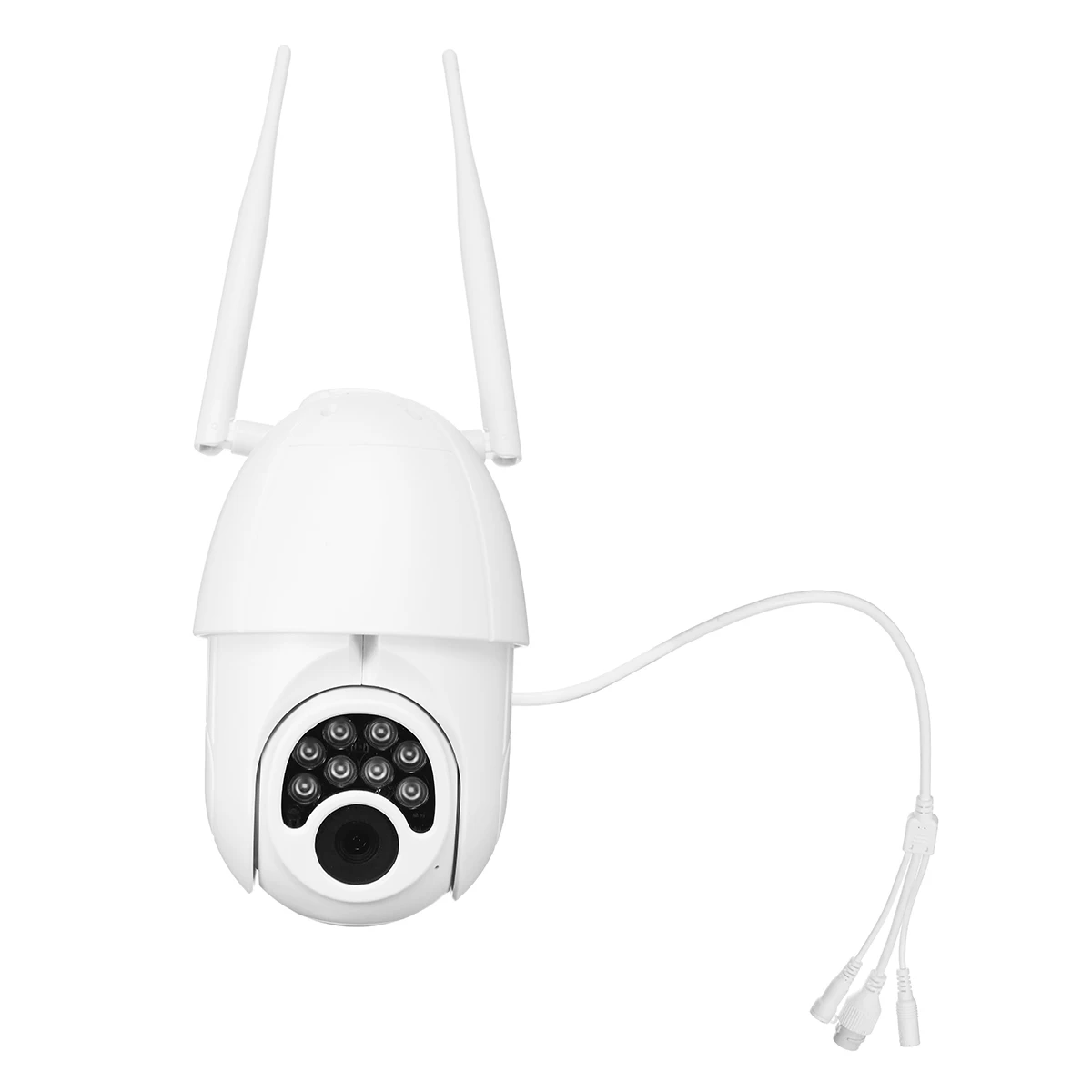 6x Zooom HD 1080P WI-FI IP Камера 8 светодиодный открытый безопасности Камеры Скрытого видеонаблюдения/Ночное видение/IP66 Водонепроницаемый/PTZ/2-полосная аудио