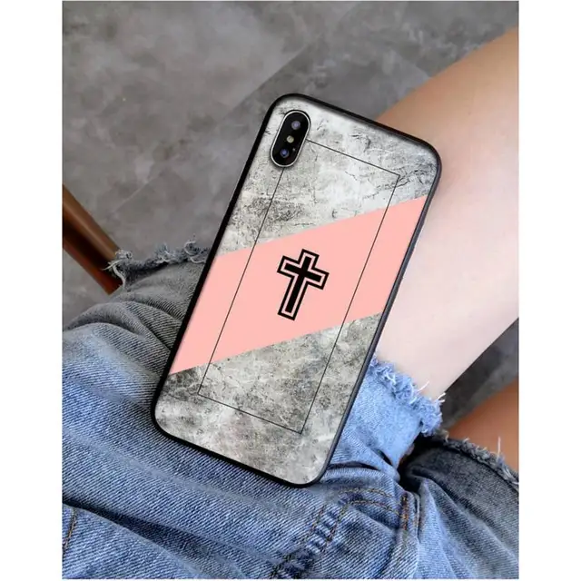 MaiYaCa Cross christian bible quotes verse jesus Customer Phone Case for iPhone 11 pro XS MAX 8 7 6 6S Plus X 5 5S SE XR SE2020 a8