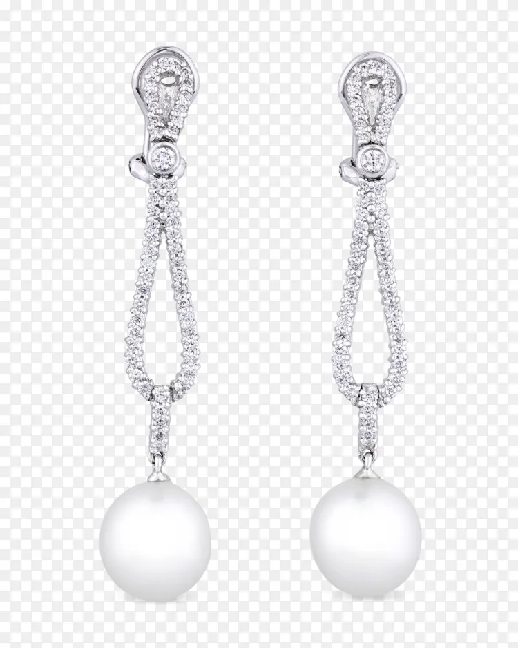 珍珠耳环银身珠宝 海珍珠png图片素材免费下载 图片编号 Png素材网