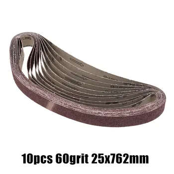 

2020 Sanding Belts 10 PCS Sanding Belts 60-600 Grit 25x762mm Tool Grinder Woodworking Supplies Brand New And High Quality