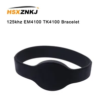 5 шт. 125 кГц EM4100 TK4100 только для чтения карты контроля доступа браслет RFID браслет ID карты силиконовый ремешок