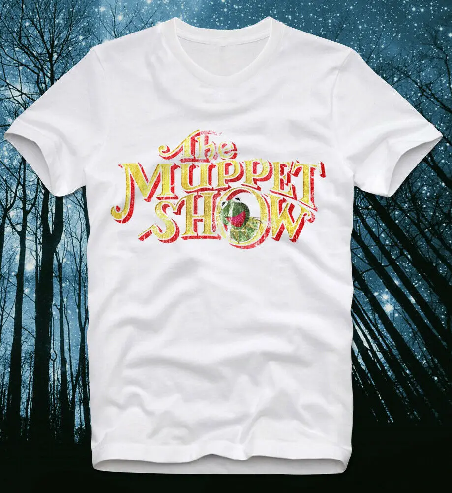 T-Shirt Muppet Muppets Show Retro Vintage Kermit Miss Piggy Bork Beaker Gonzo Tee Shirt harajuku Funny | Мужская одежда