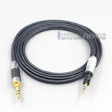 LN007128 2 5mm 3 5mm 4 4mm XLR Black 99 Pure PCOCC Earphone Cable For Sennheiser Momentum 1 0 2 0 On Ear Headphones