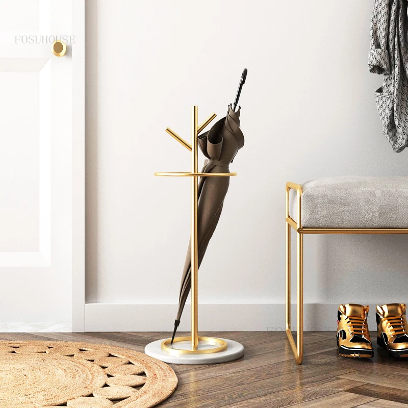 Modern Minimalist Umbrella Stands Wrought Iron Hotel Designer Creative