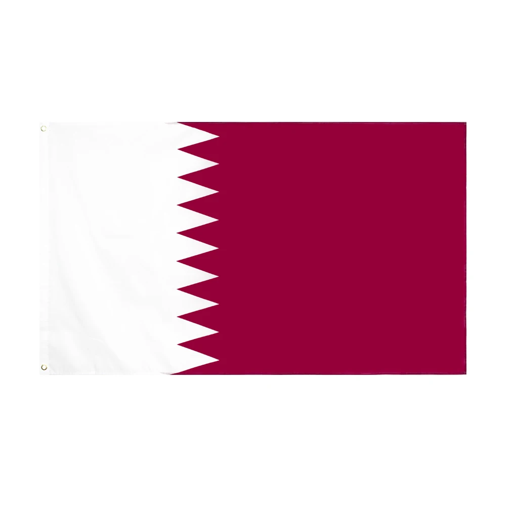90 X150Cm Bandiera Del Qatar Appesa Banner Nazionale