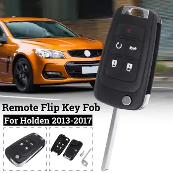 

5 Buttons Car Remote Key Fob Case Flip Key Shell Blank Replacement For Holden 2013 2014 2015 2016 2017