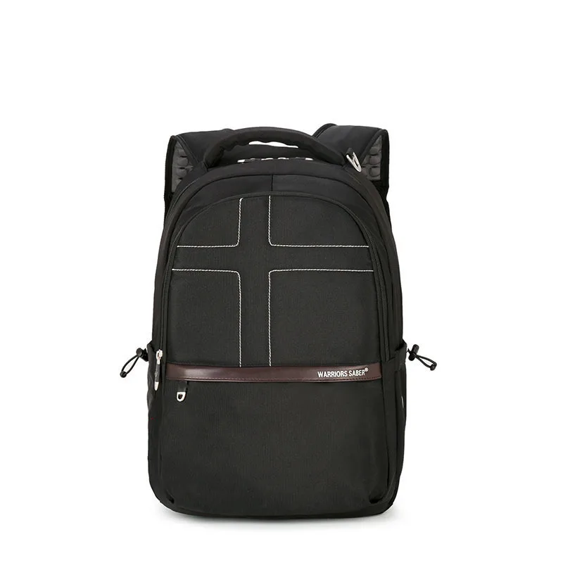 

New Style Switzerland Warriors Saber Backpack Business Computer Bag Korean-style Casual Schoolbag USB Charging Backpack