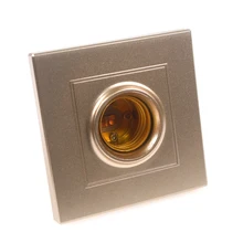 E27 Replacement Parts Easy Install Conversion Fixture Square Shape Socket 86 Type Bulb Adapter Light Fitting Base Lamp Holder