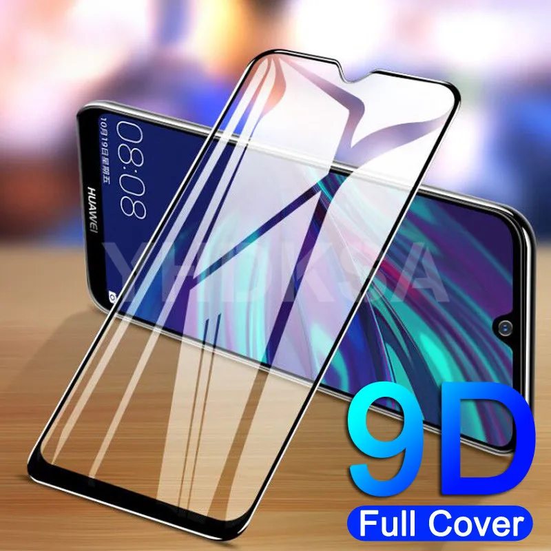 Защитное стекло 9D для Huawei Y5P Y7S Y7P Y8S Y8P Y9S Y5 Lite Y7 Y9 Prime 2018 2019 закаленное защитная