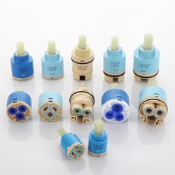 1pcs 25/30/35/40mm Water Mixer Tap Faucet Spool Cartridge Ceramic Valve Core Kitchen Bathroom Basin Faucet Repair Parts