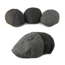 Autumn Winter Beret Cap Women Men Adjustable Sunshade Peaked Hat Outdoor Sport Running Hiking Camping Caps Headwear