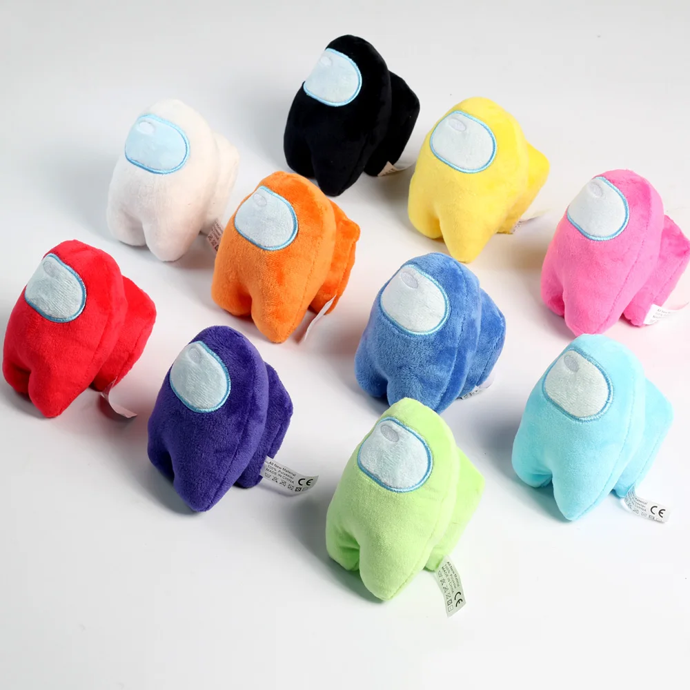 

HOT Among Us Plush Among Us Game Plush Toy With Music Kawaii Stuffed Doll Christmas Gift Cute Red Small Among Us Plushie
