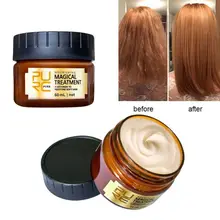 60/120ml essência manutenção alisamento seco danificado queratina reparação cuidados com o cabelo máscara de tratamento do cabelo condicionador de cabelo