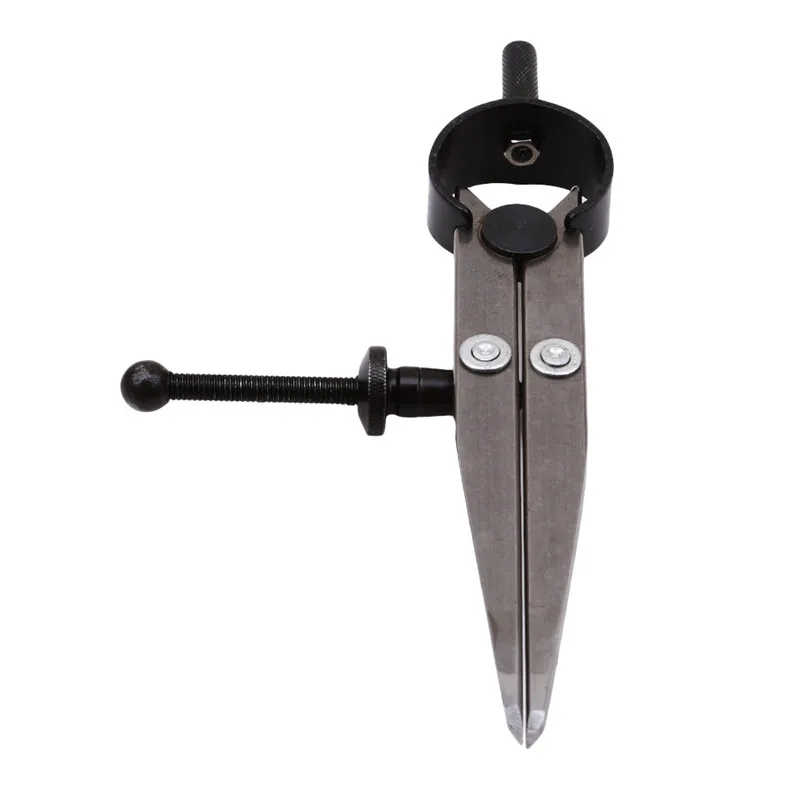 Divider Wheel Compass Leather Stitch Hole Distance Measure Compass Leather Divider Tool Carbon Steel Scriber-3