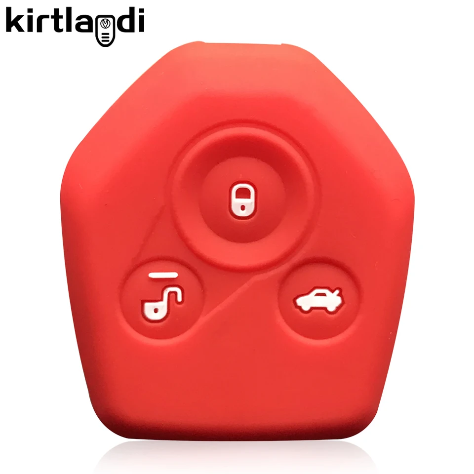 Happyit silicone Car Key cover for Subaru XV Forester Outback Legacy Impreza Mrxsti 3 tasti telecomando, Nero