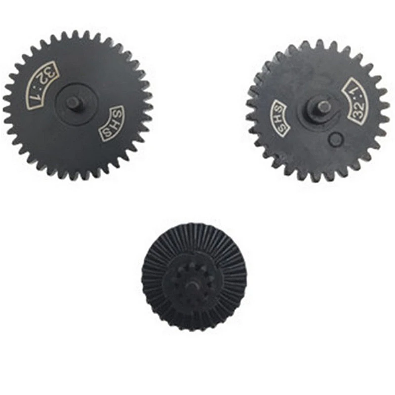 

SHS 9:1 12:1 13:1 16:1 18:1 32:1 Original Torque Speed Gear Set for Ver.2/3 M4 AEG Airsoft Gel Blaster Paintball Accessory
