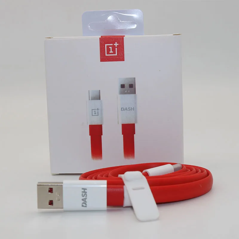 Original Oneplus 6T Dash Charger Cable Usb 3.1Type-C Cable Fast Red usb cable Charge Power Data Cable for one plus 6 5t 5 3t charger 65w Chargers