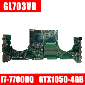 

LAIHENA DABKNMB28A0 Laptop motherboard for ASUS ROG Strix GL703VD GL703V original mainboard I7-7700HQ GTX1050