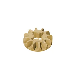 20PCS/lot Gear 12 Tooth Bevel With Axle Hole High-tech Part 6589 Accessorie Compatible With Lego Building Blocks Toy For Diy