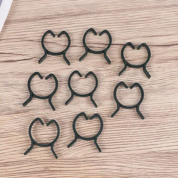 

100 Pcs/Pack Vegetable Clips Garden Cute Flower Gardening Bonsai Ladybug Shape Clips Vine Fixed Clips Graft Plant Support Vine C