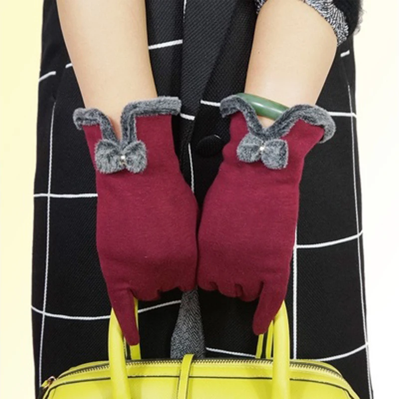 Женские зимние перчатки с сенсорным экраном, теплые перчатки на запястье, варежки для вождения лыжного спорта, ветрозащитные перчатки luvas guantes handschoenen