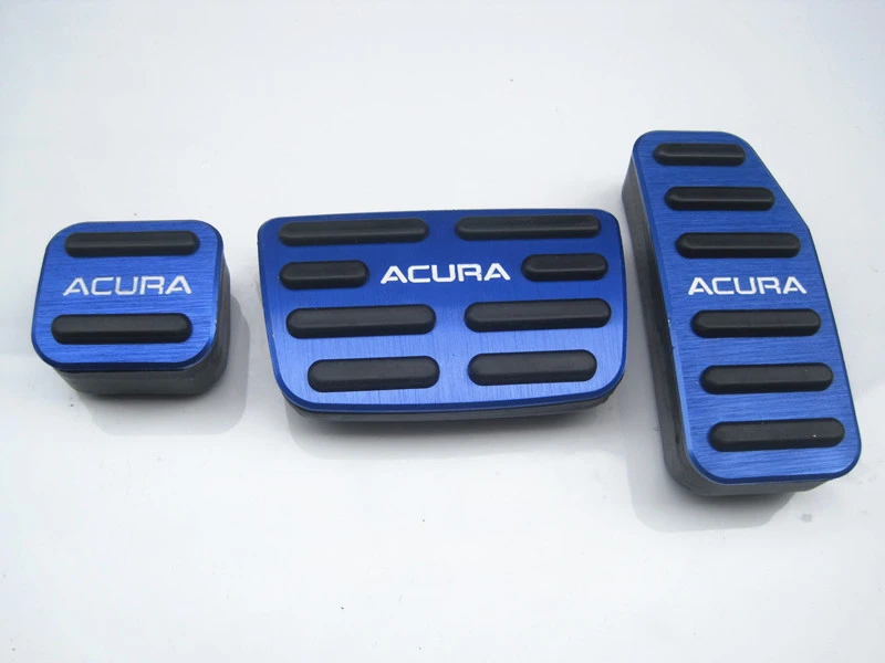 Автомобильные аксессуары алюминиевые педали автомобильные для Acura CDX педаль акселератора тормоз подставка для отдыха ноги педаль - Название цвета: CP-0101
