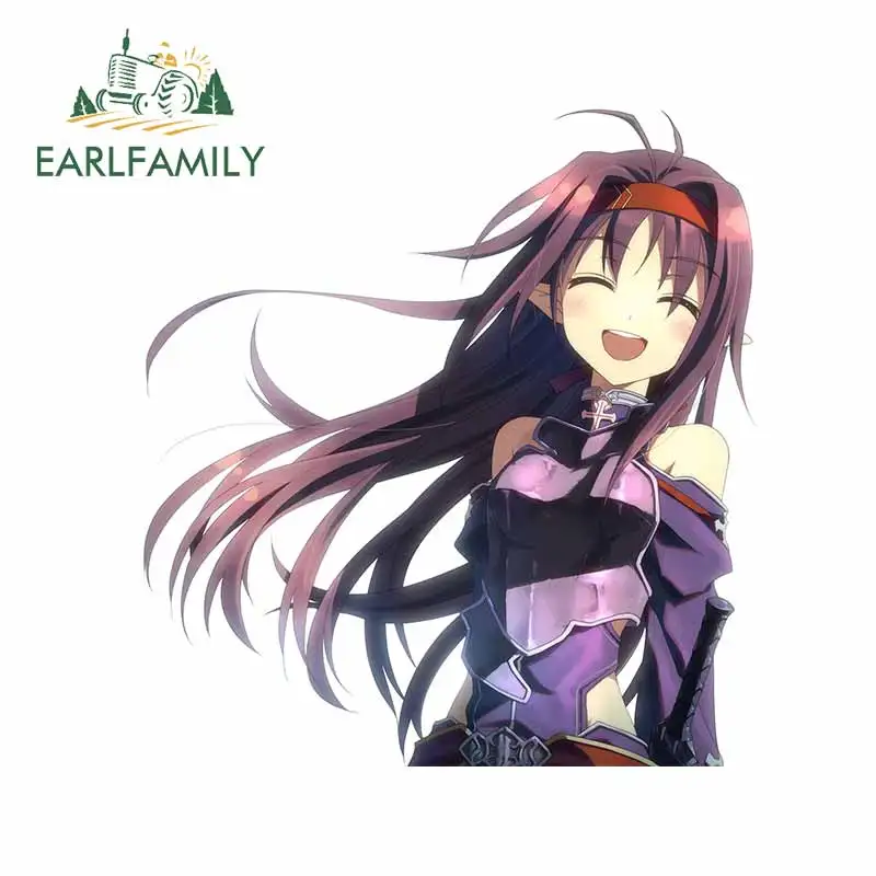 EARLFAMILY 13 см x 12 3 для меча искусство онлайн водонепроницаемые автомобильные